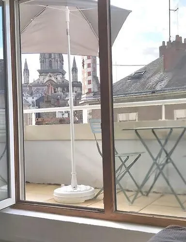 Cosy Centre-ville, Balcon Nantes